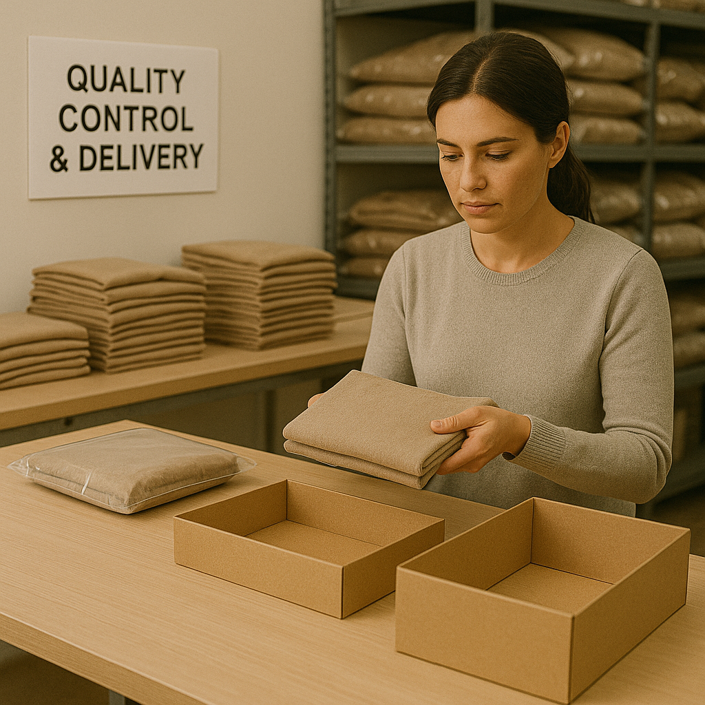 Quality control and packaging